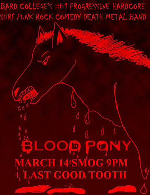 Blood Pony Flyer
