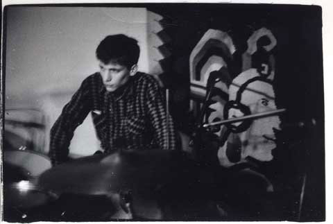 Suede Wicked in the recording studio