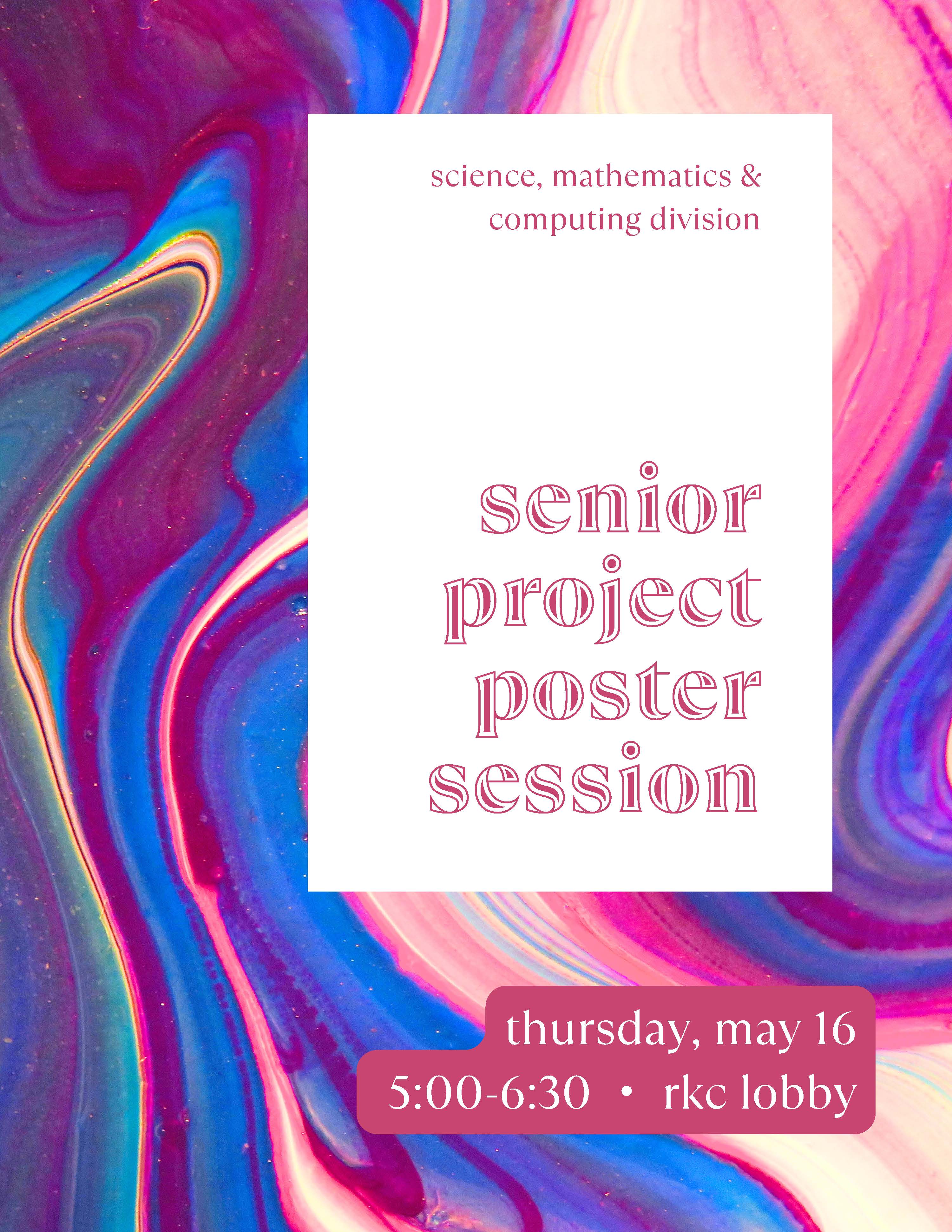 Senior Project Poster Session