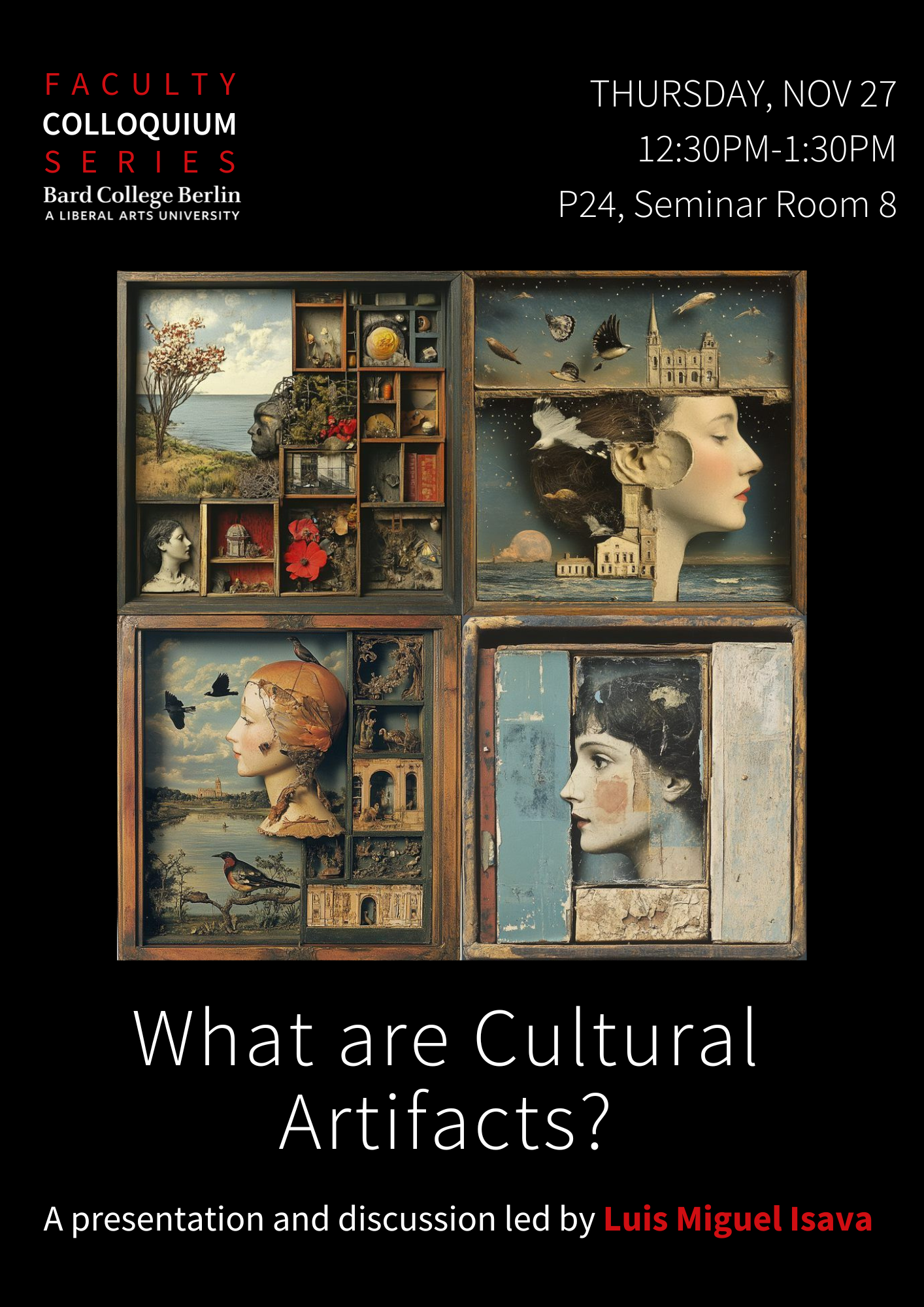 Faculty Colloquium:&nbsp;What are Cultural Artifacts?