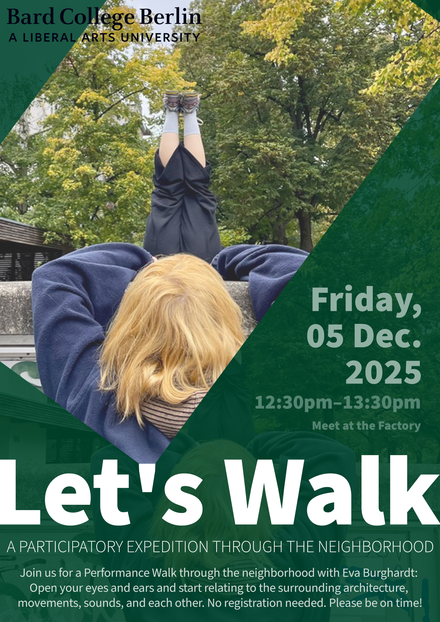 Let&#39;s Walk. A participatory expedition through the neighborhood