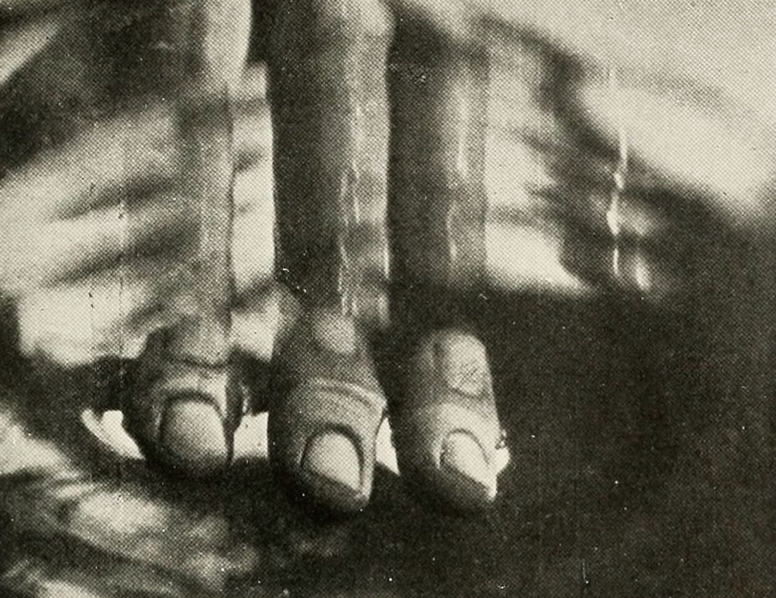 A blurred black and white image of three fingers.; Undergraduate Degree Recital: Andrew Altrock, piano