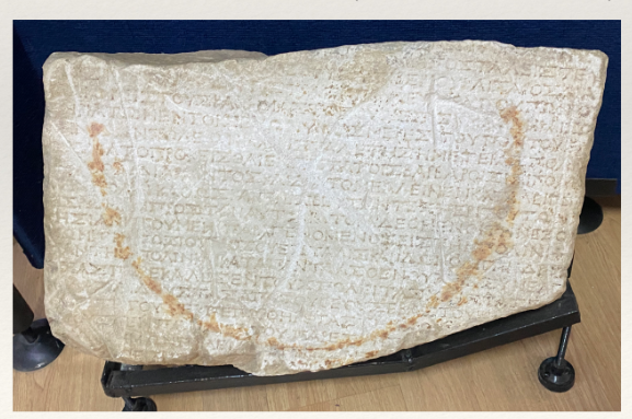 A marble stele ecording a local diplomatic response to Roman military involvement on the Black Sea .; Literature Salon: Written on Stone and Wax: Ovid, Ancient Literature, and the Historical Archive&nbsp;