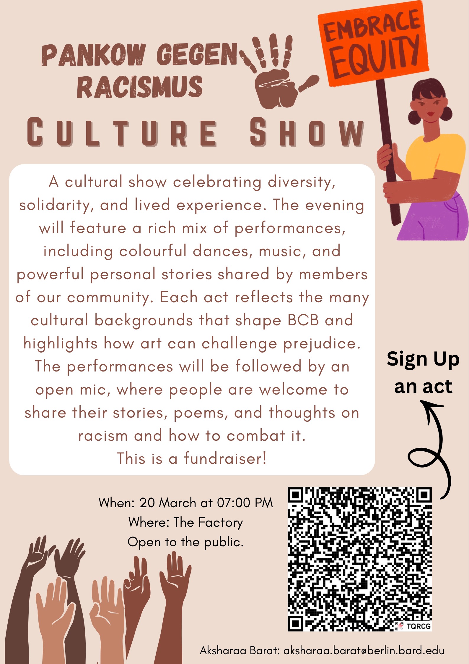 Culture Show: Pankow Weeks Against Racism