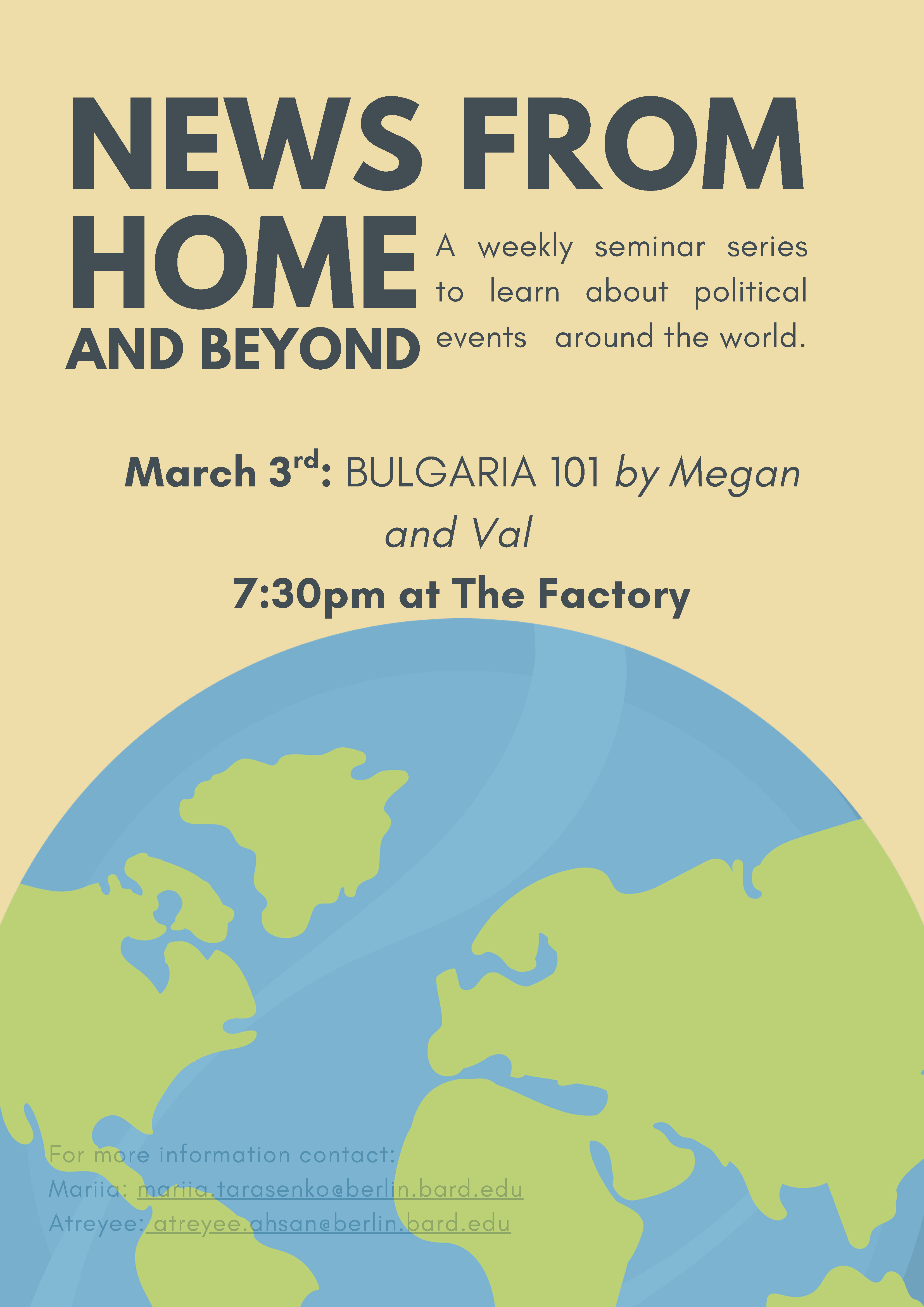 News from Home (&amp; Beyond): Bulgaria 101