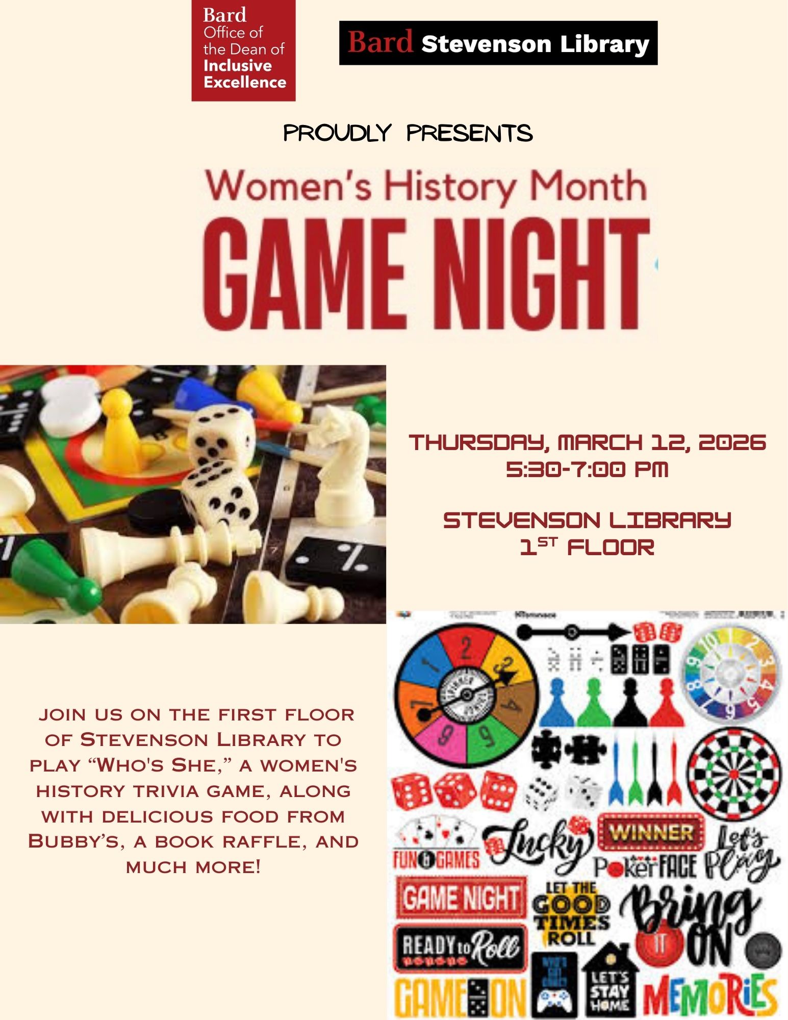 Women's History Game Night