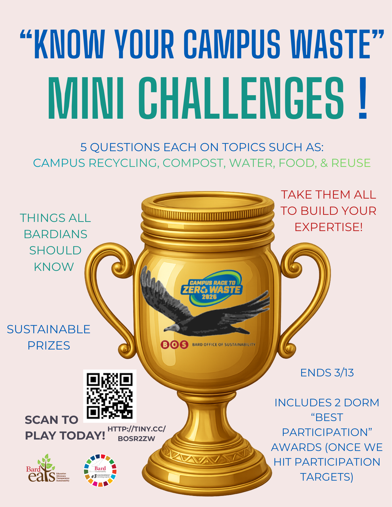 Know Your Campus Waste Mini-Challenge.; Visit https://sites.google.com/bard.edu/bardofficeofsustainability/home