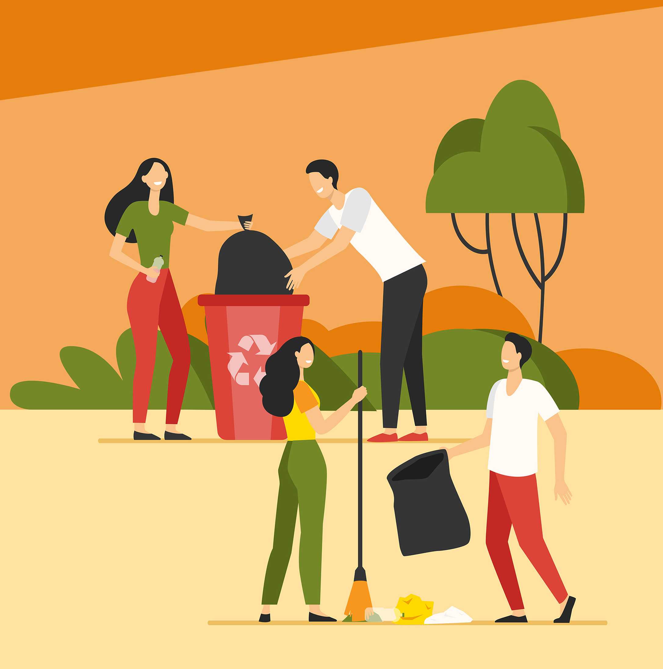 [Campus-Wide Spring Clean-Up] 