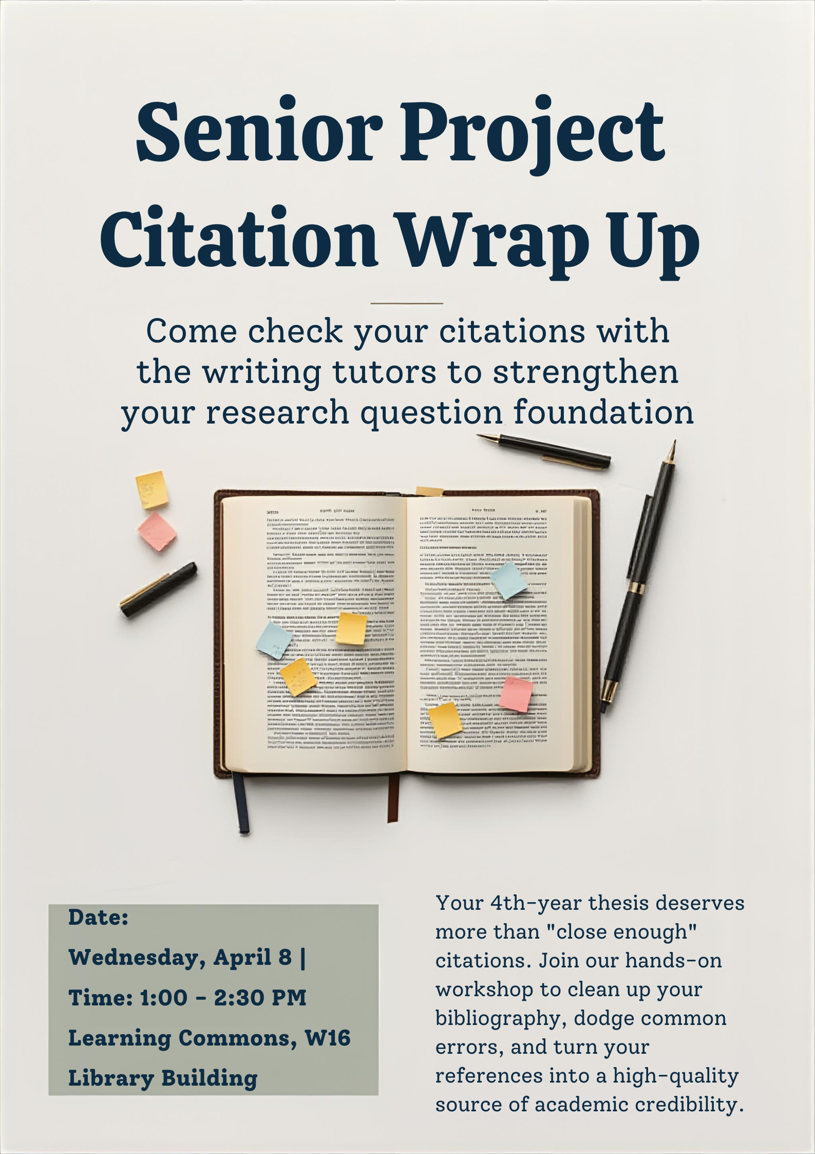 Senior Project Citation Wrap Up