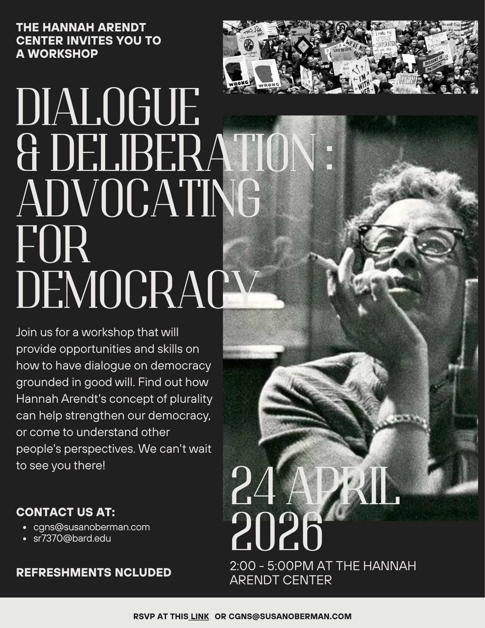 Workshop on Dialogue and Deliberation: Advocating For Democracy