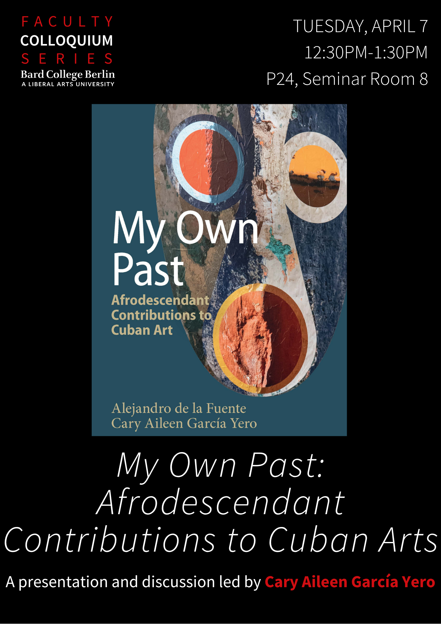 New Book Presentation: My Own Past: Afrodescendant Contributions to Cuban Arts
