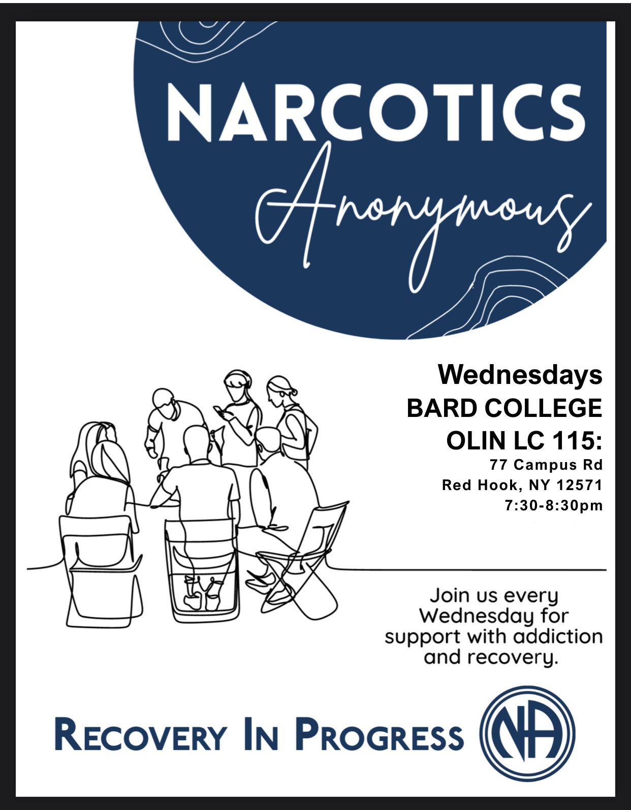 Narcotics Anonymous Meeting