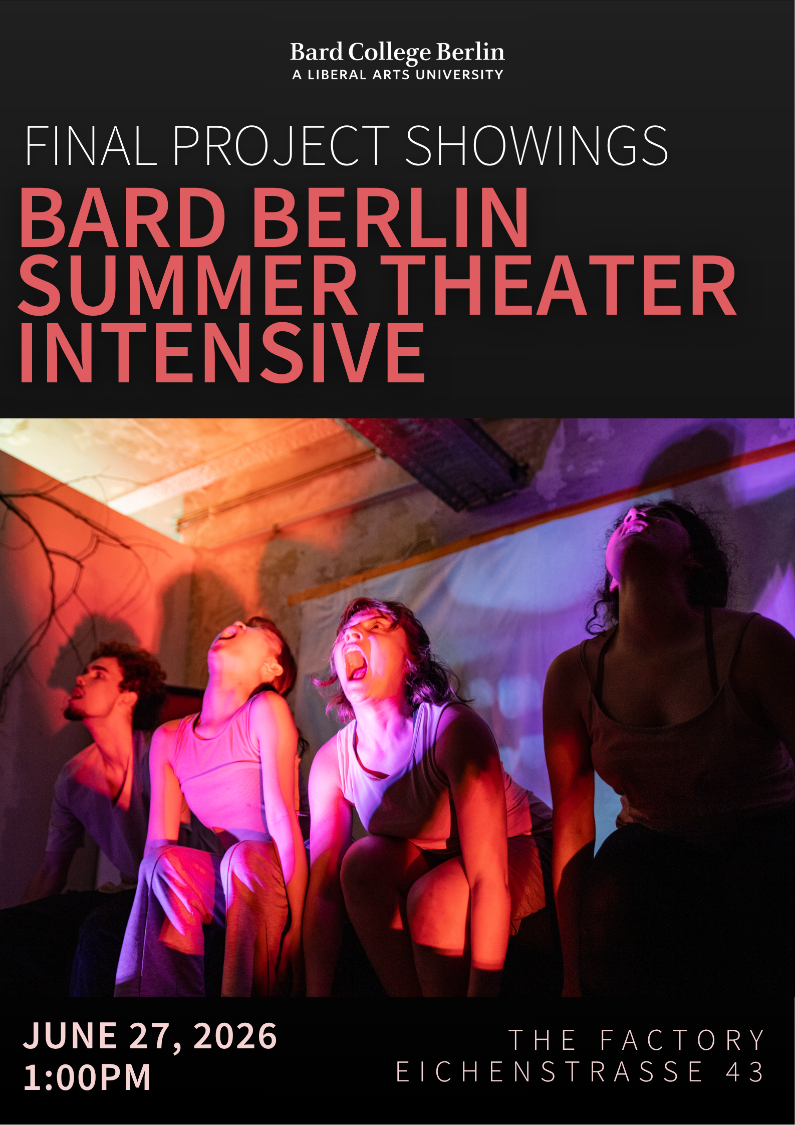 Berlin Summer Theater Intensive: Final Project Showings