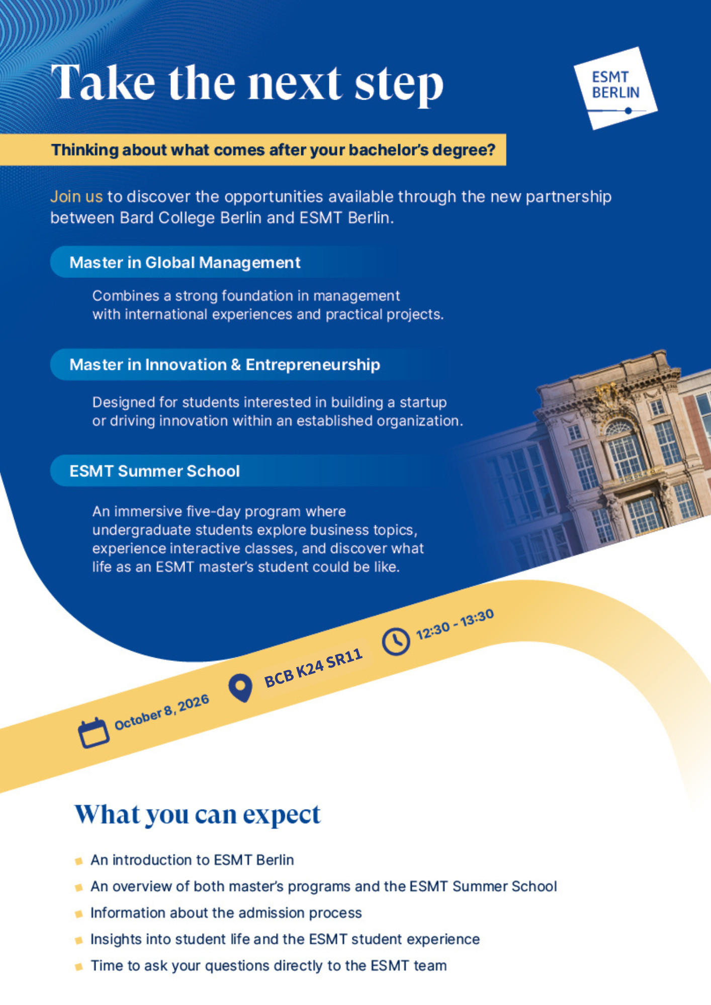 ESMT Berlin Info Session