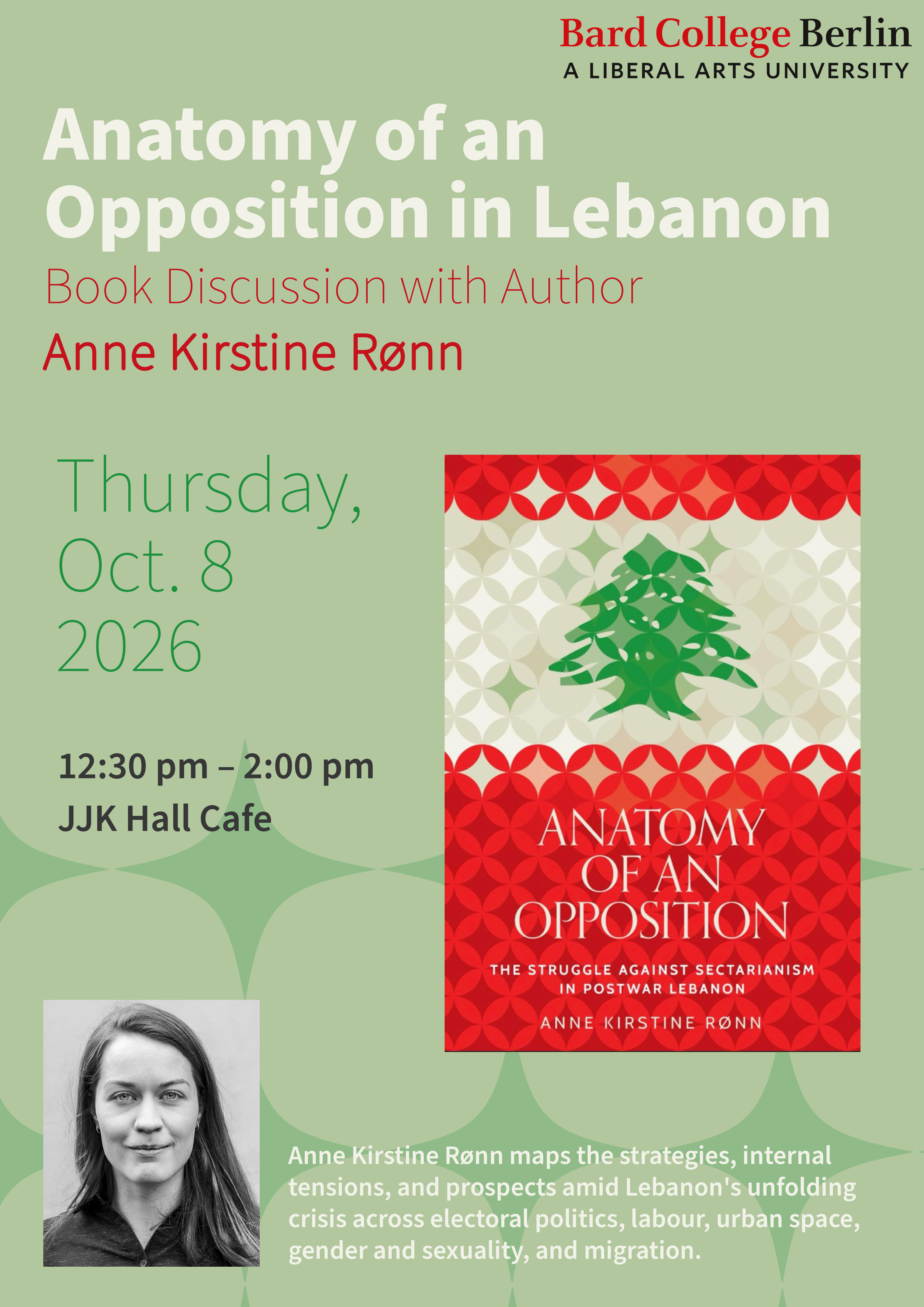 Anatomy of an Opposition in Lebanon - Book Discussion