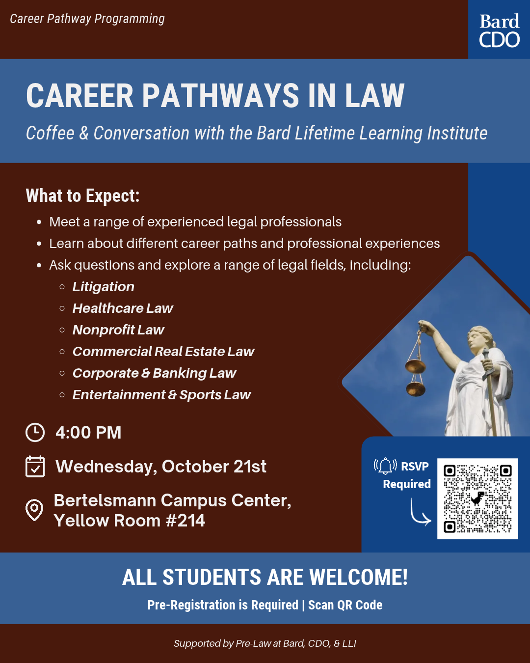 Career Pathways in Law with Bard Lifetime Learning Institute