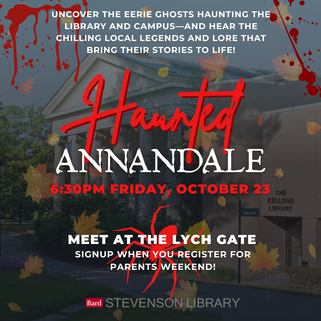 Haunted annandale flyer; Haunted Annandale Tour