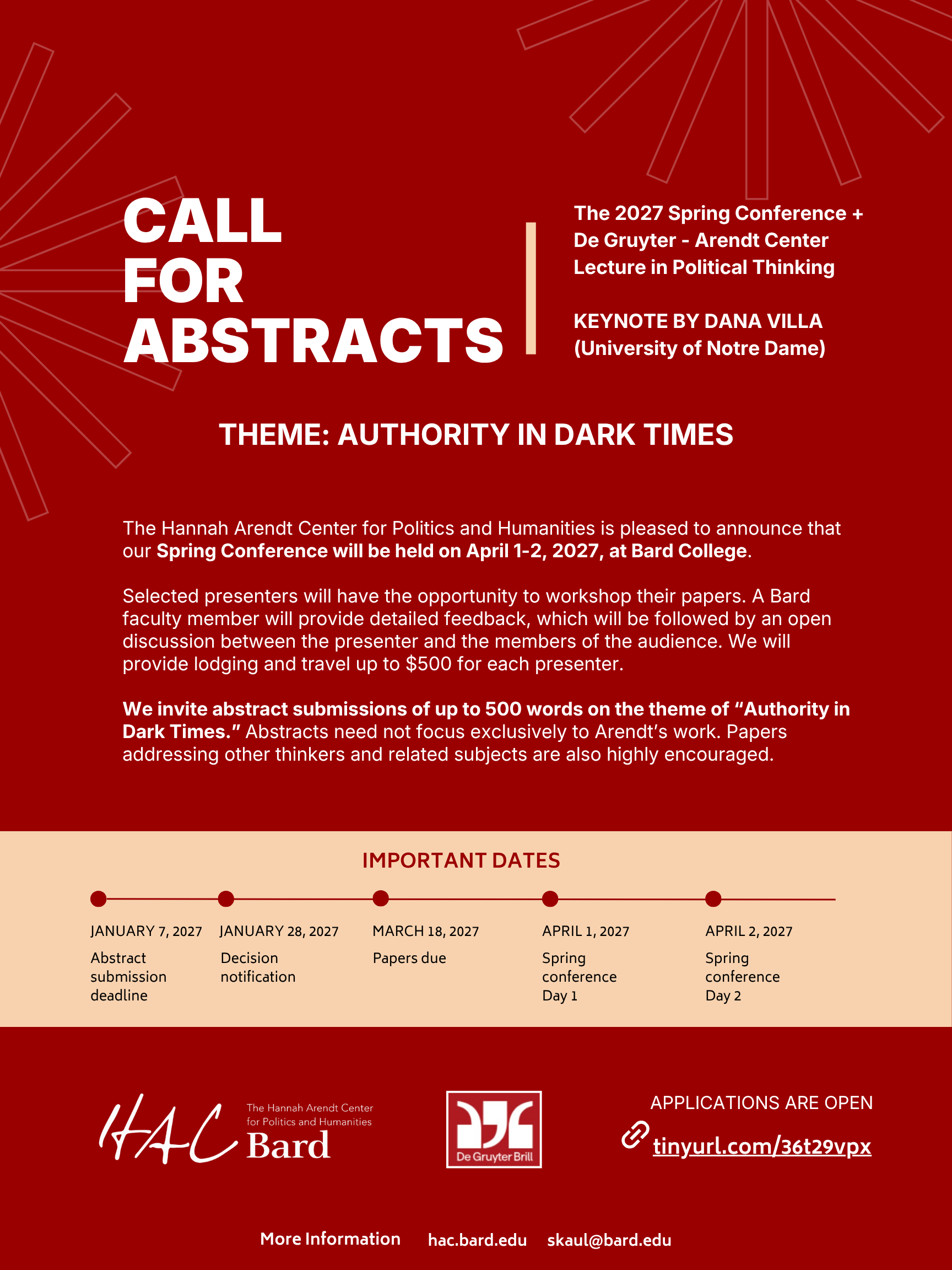 Call for Abstracts