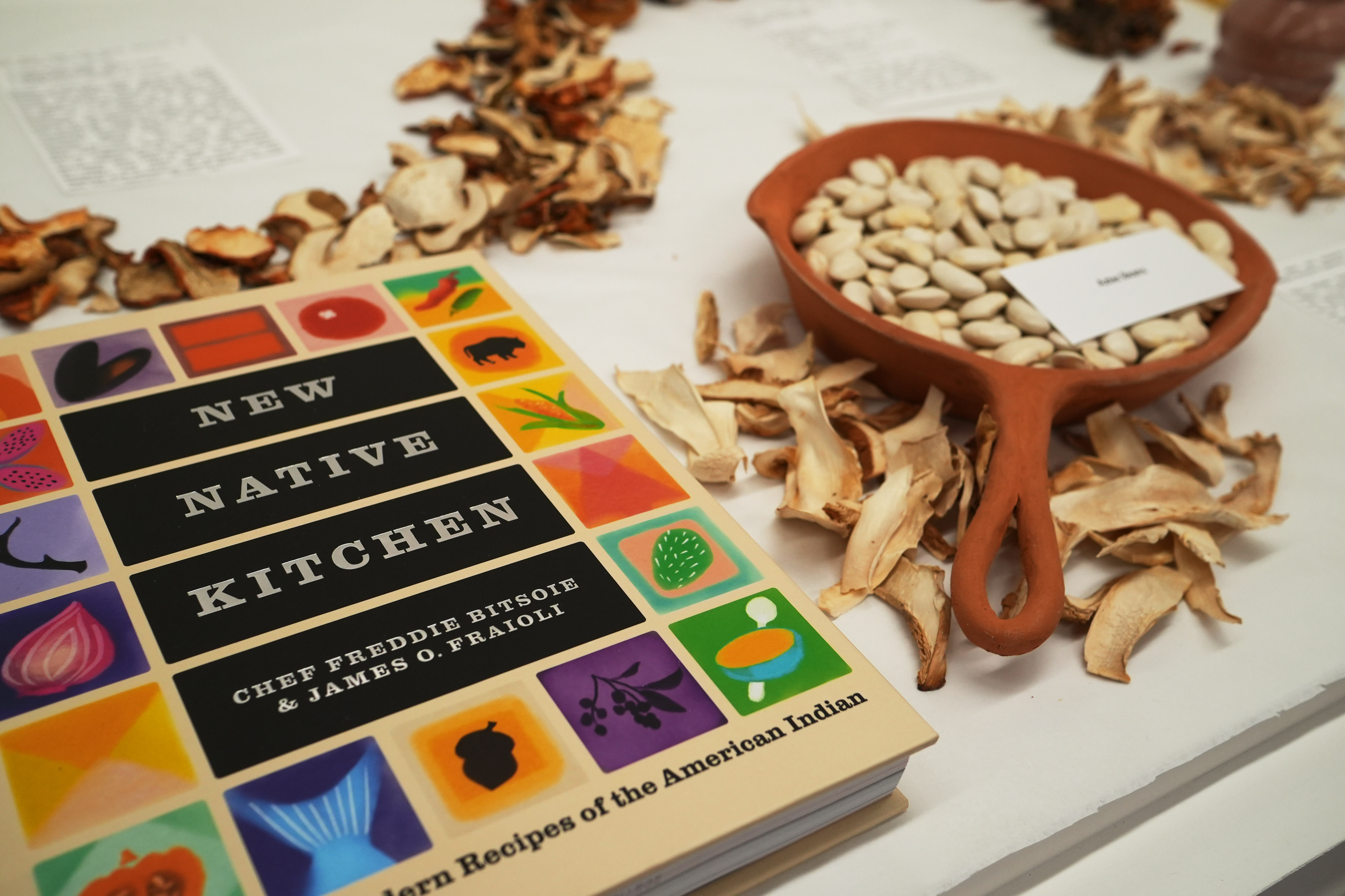 Rethinking Place Conference on Food and Memory Library Exhibition, March 2025, Photo Credit Wais Kakarr '26