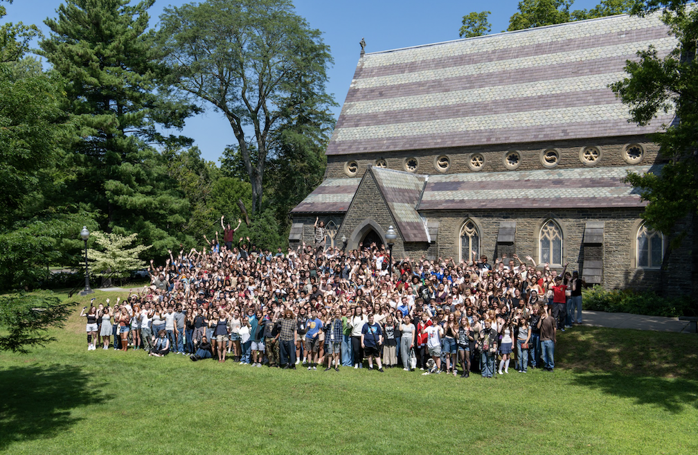 Class of 2029, First Year Arrival Day 2025. Photo Credit: Karl Rabe