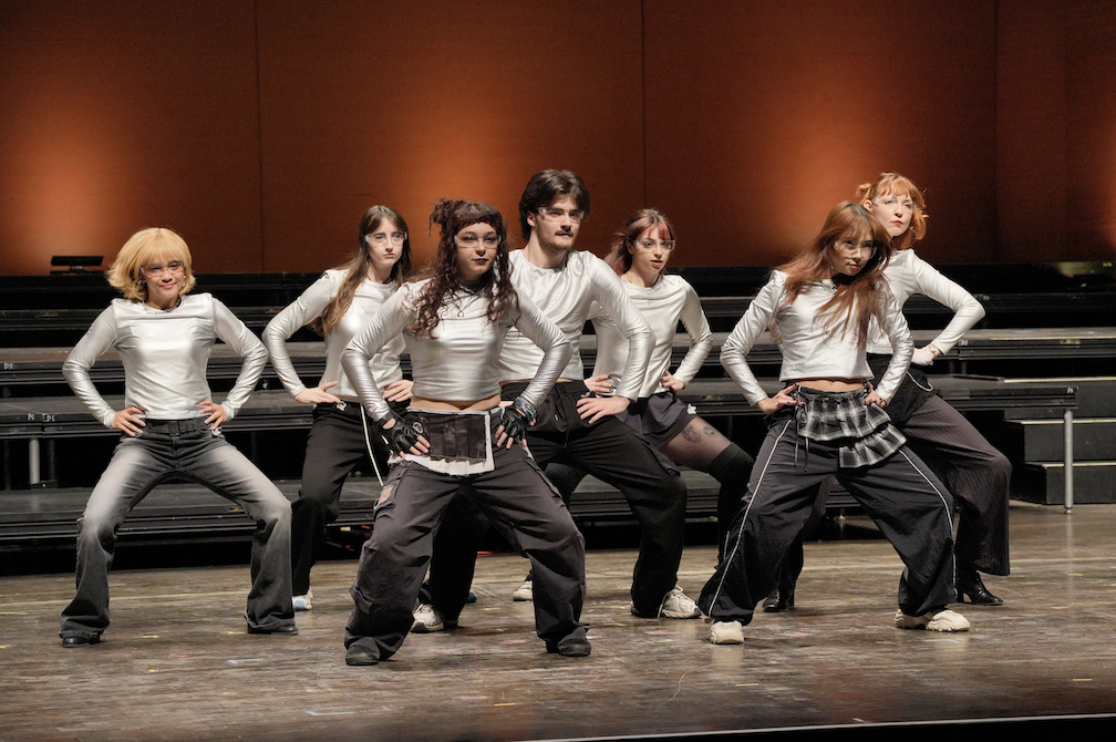 Students Perform at the International Student Organization (ISO) Show, November 2025. Photo Credit: Wais Kakarr '26.