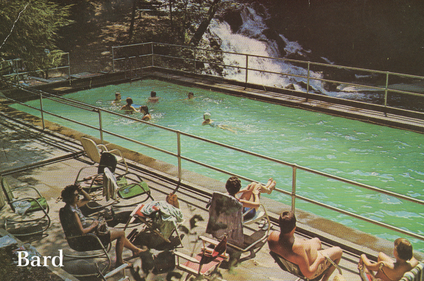 Blithewood swimming pool&nbsp;&copy;1962, courtesy of Joans Navins Collection, Bard College Archives
