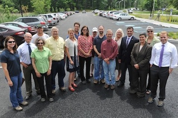 New York State Environmental Facilities Corporation Grant Funds New Green Parking Lot at Bard College