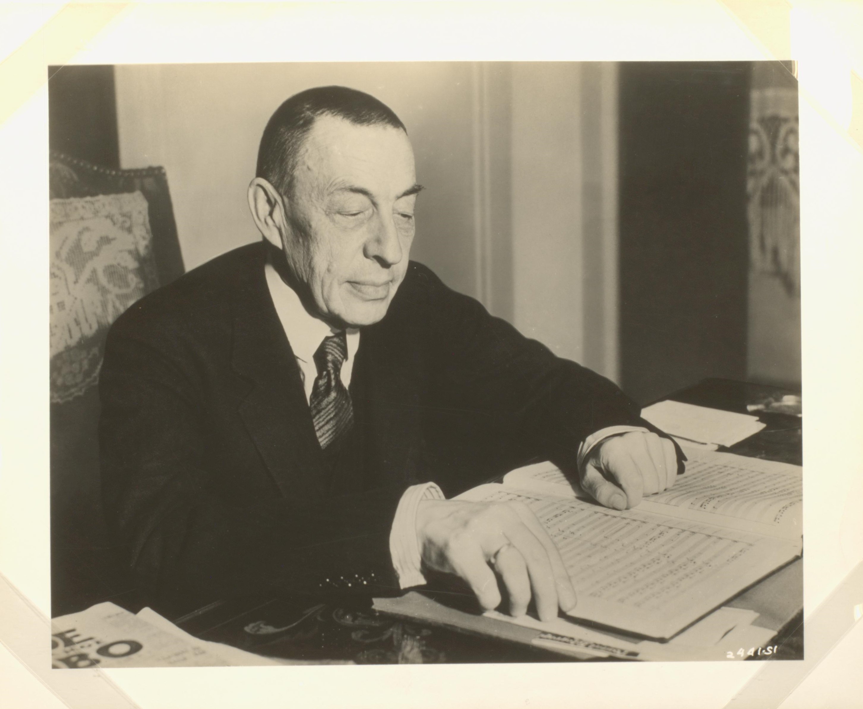 Sergei Rachmaninoff. Photo courtesy of Library of Congress&nbsp;&#8203;&#8203;&#8203;