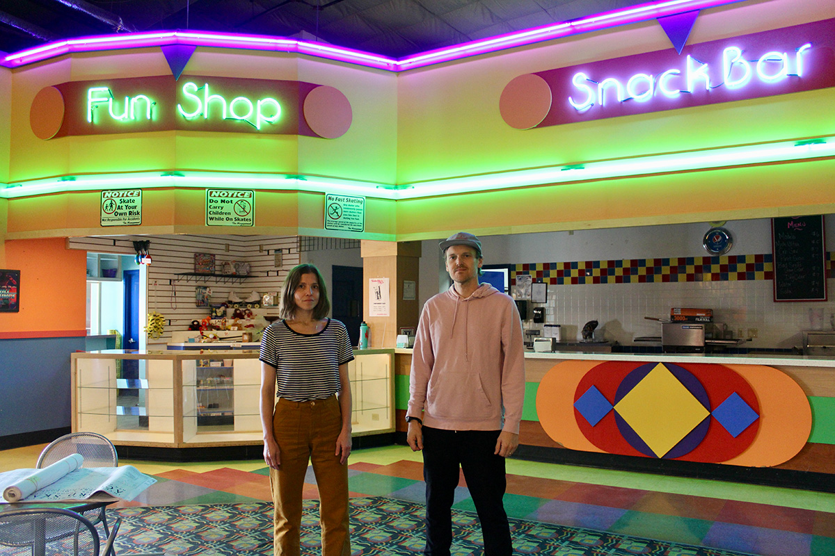 L-R:&nbsp;Stephanie Bauman &rsquo;05 and Bjorn Quenemoen&nbsp;&rsquo;03. Photo courtesy BjornQorn