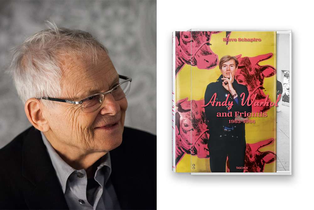 Steve Schapiro ’55 and <em>Andy Warhol and Friends: 1965–1966</em>, published posthumously.