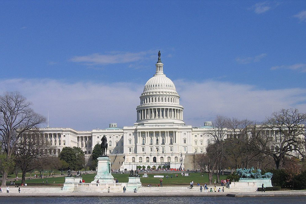US Capitol Building, Washington, DC. Photo: Andrew Bossi, CC BY-SA 3.0