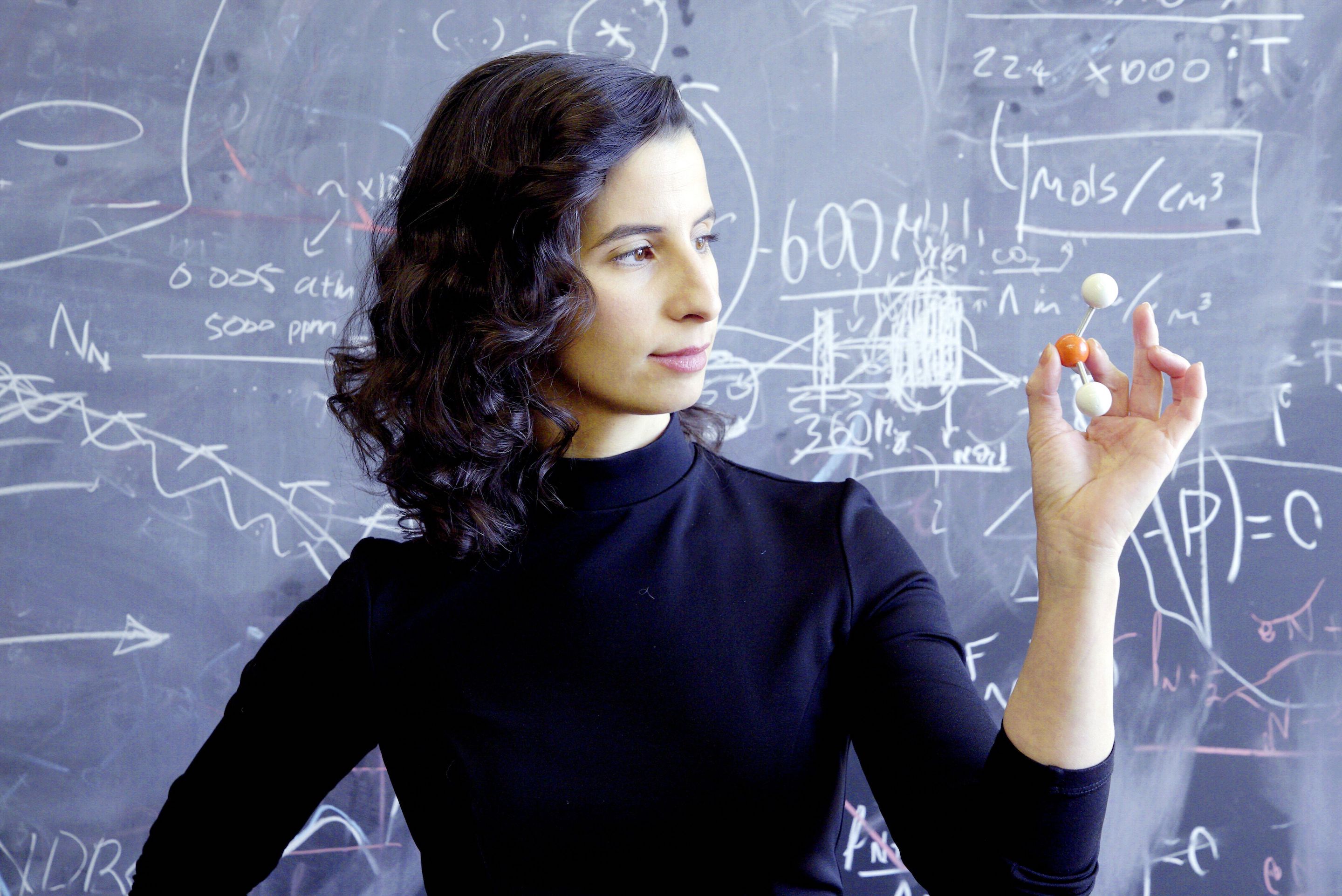 Clara Sousa-Silva, assistant professor of physics at Bard College. Photo by Melanie Gonick