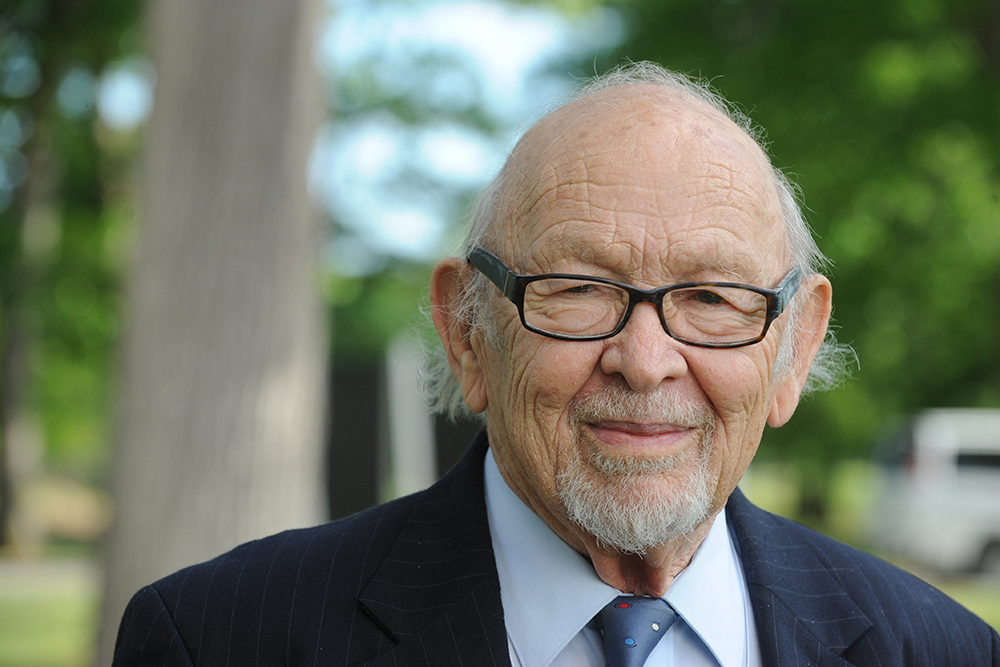 Justus Rosenberg at Bard College&nbsp;Commencement in 2015. Photo by Karl Rabe