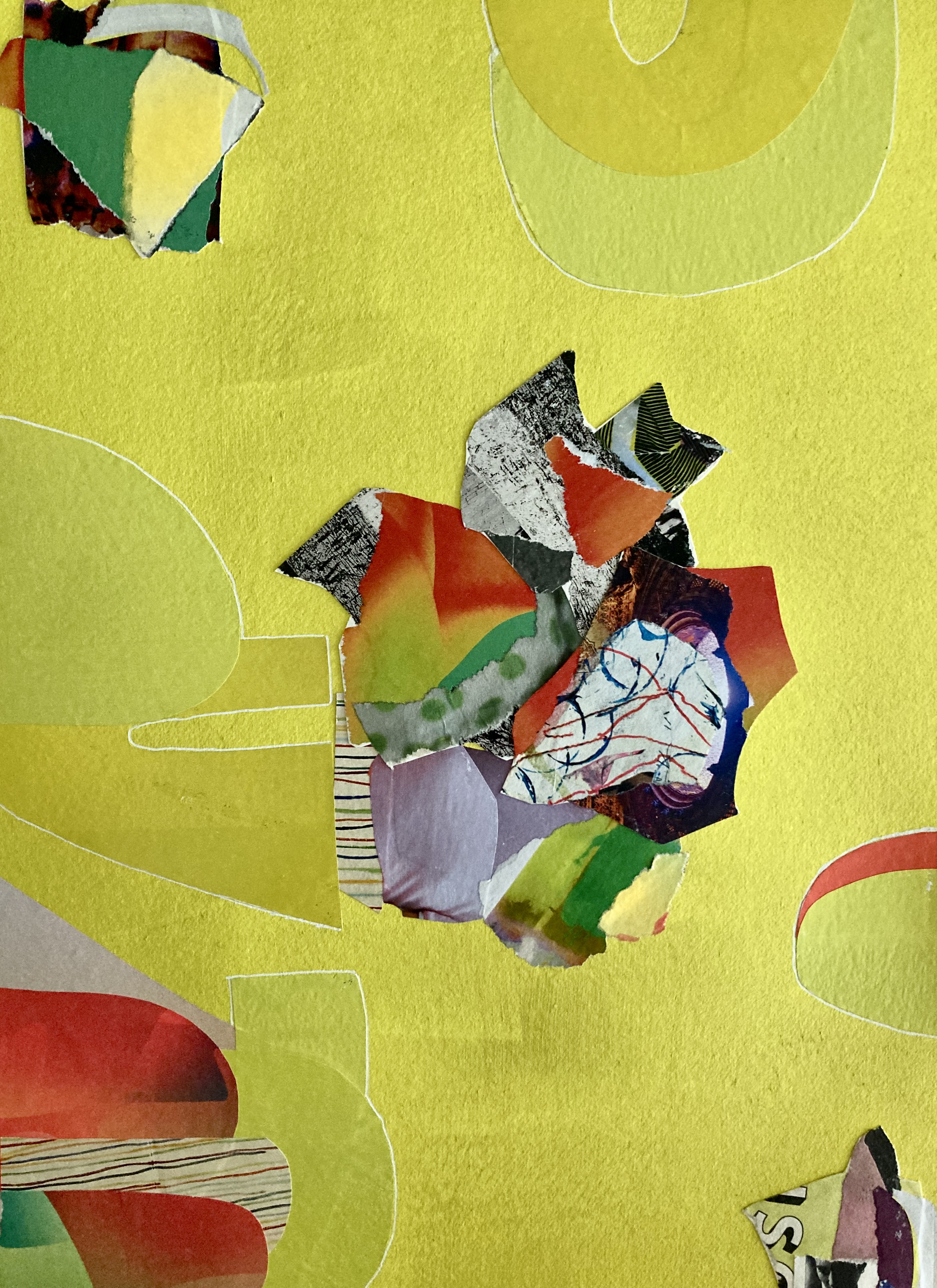 Image credit &copy; Claudia Peppel: The Illusory Nature of Form, paper collage, 32.0 &times; 47.3 cm, 2023