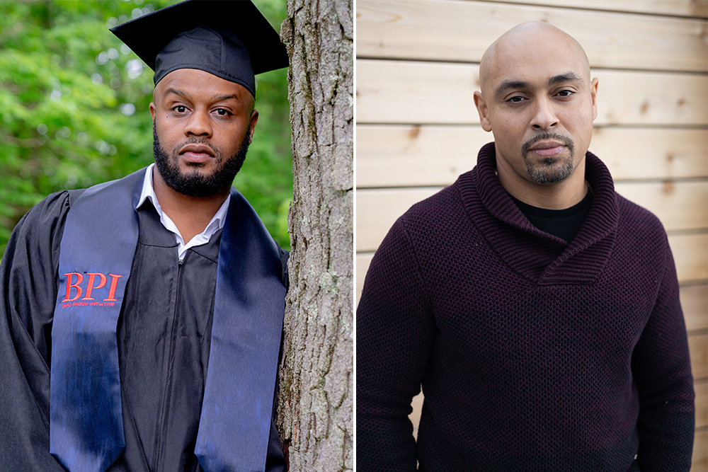 L-R: Reggie Chatman &rsquo;21 and Jos&eacute; Perez &rsquo;13.