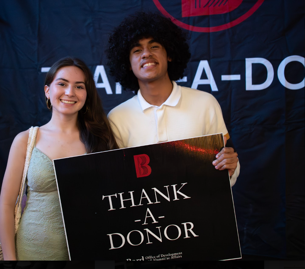 Bard Students Express Their Gratitude to Donors