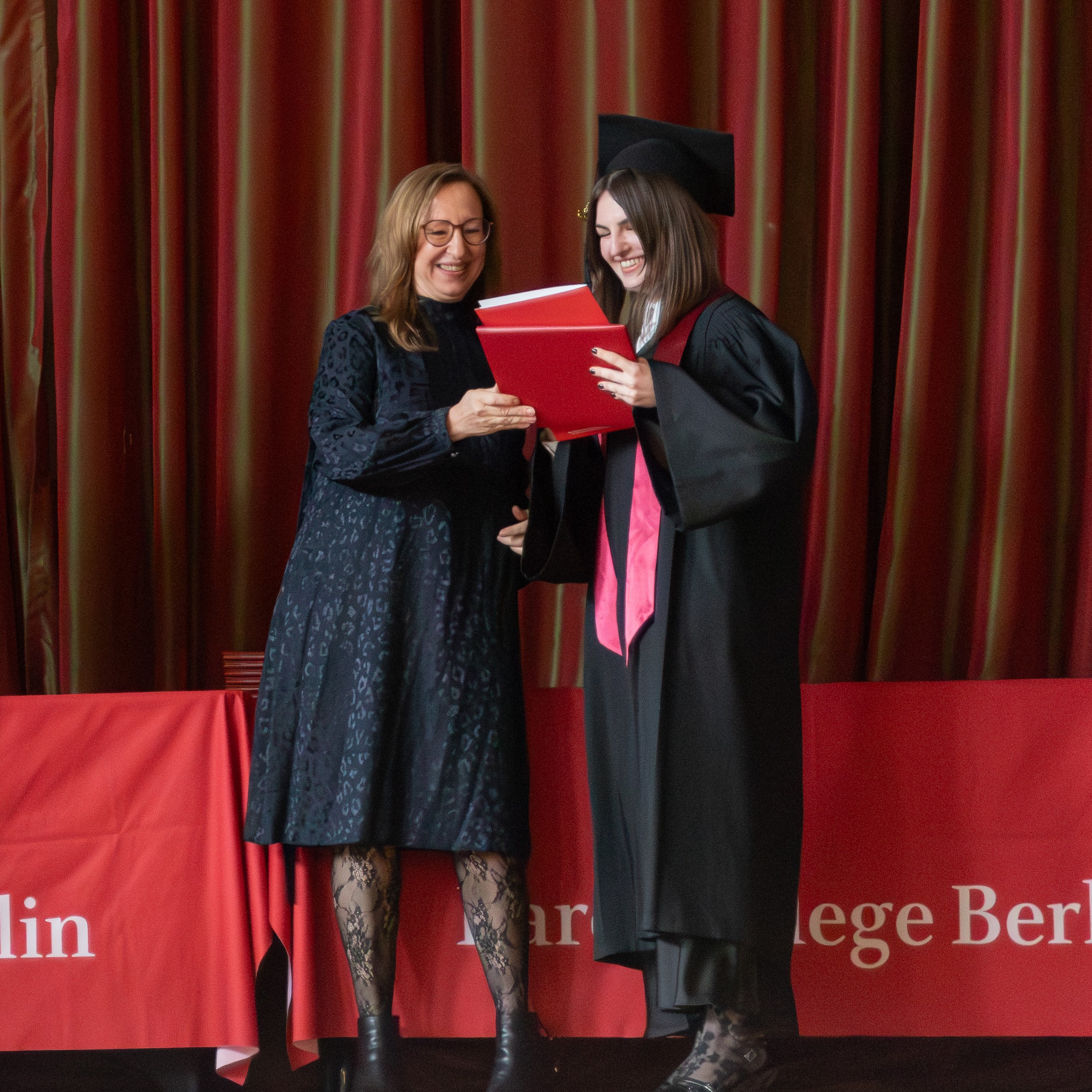 Slonovska at Bard College Berlin Commencement