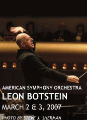 Fisher Center  Presents the American Symphony Orchestra on March 2 and 3
