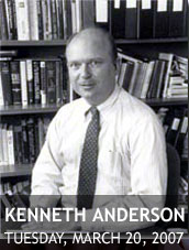 Kenneth Anderson Discusses Counterterrorism on March 20