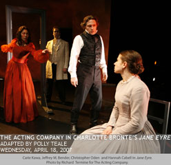 The Acting Company Presents Jane Eyre at the Fisher Center on April 18