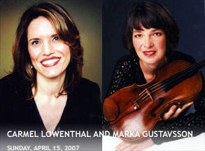 The Bard Center Presents Recital with Violist Marka Gustavsson and Pianist Carmel Lowenthal