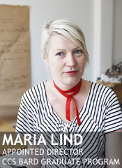 Maria Lind Named Director of the Graduate Program at Bard College&rsquo;s Center for Curatorial Studies