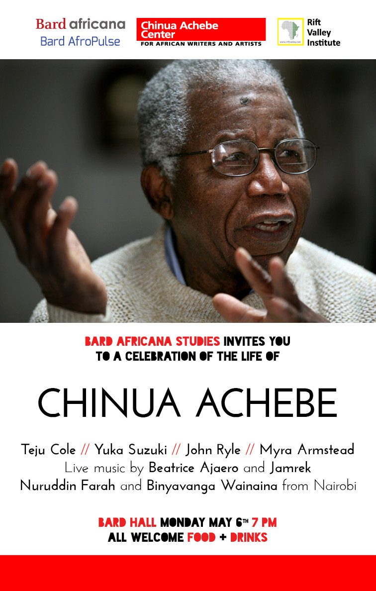 Africana Studies Spring Party: Celebrating the Life of Chinua Achebe