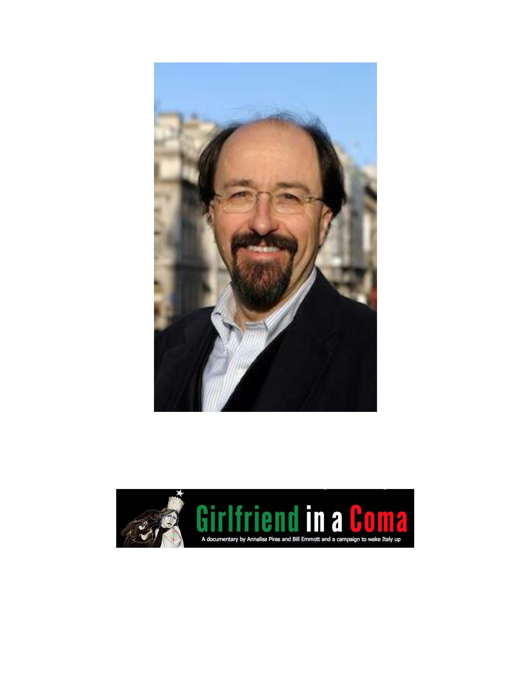 Former Economist Editor Bill Emmott Presents His New Documentary, Girlfriend in a Coma