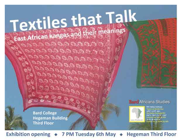 Textiles that Talk: East African Textiles and their Meaning