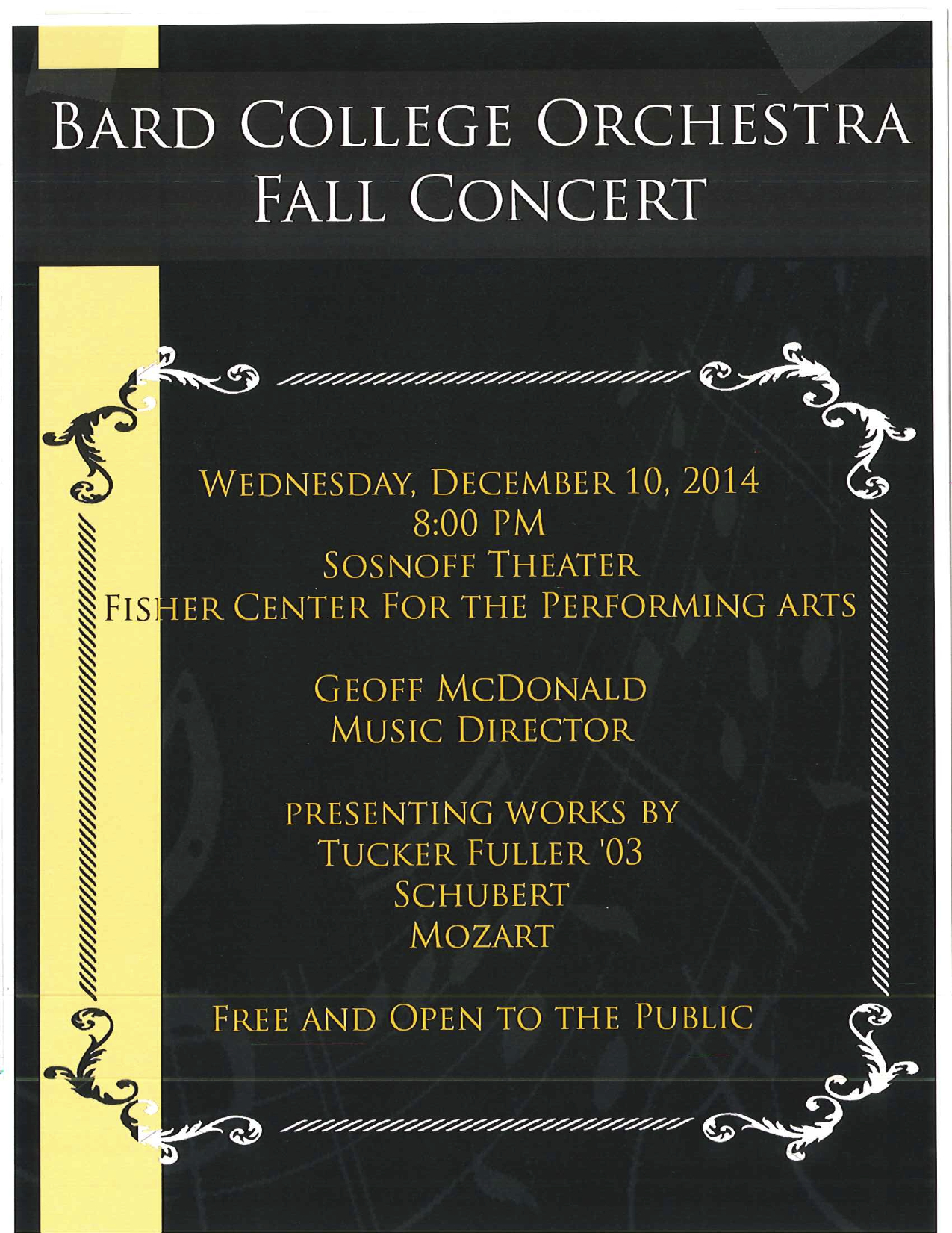 Bard College Orchestra Fall Concert