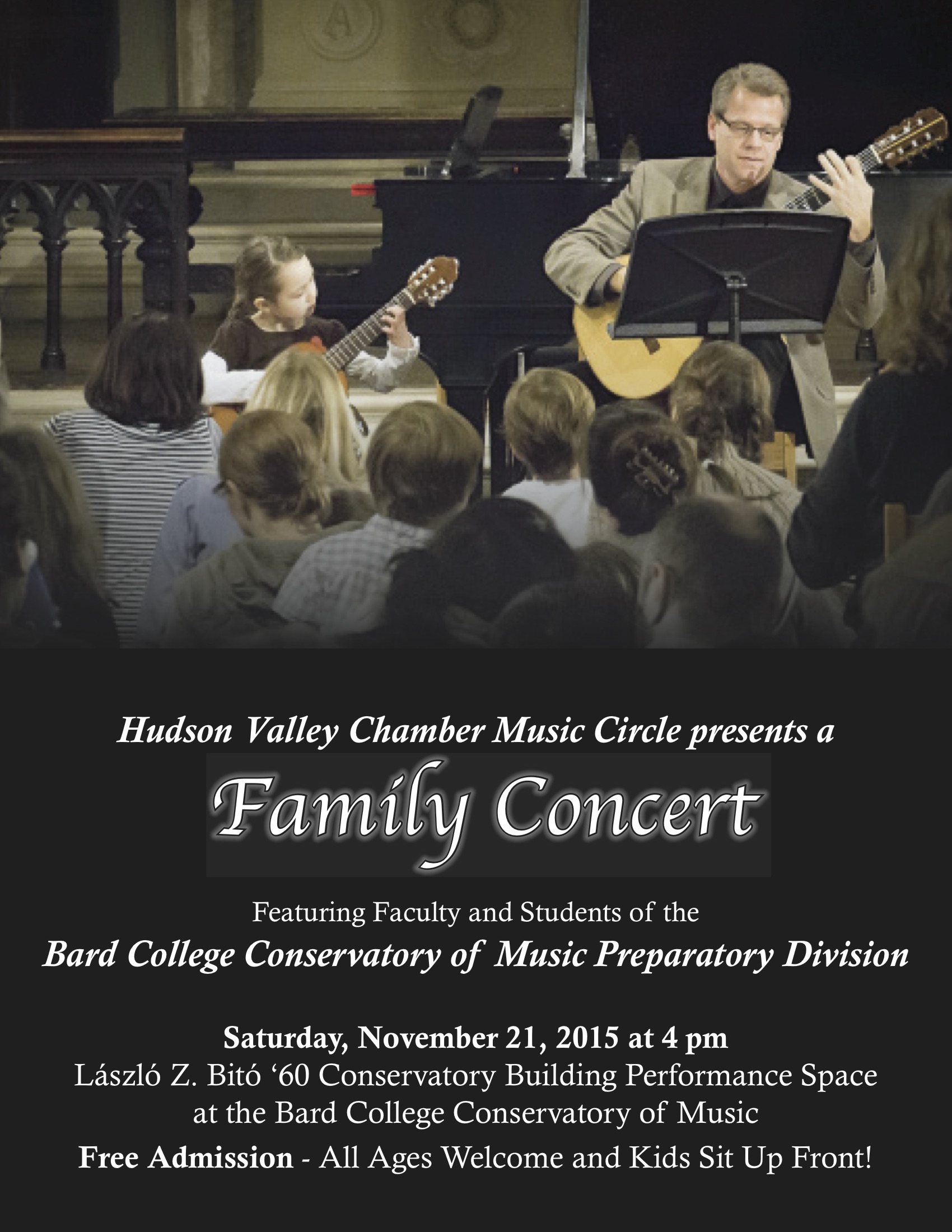 Bard Conservatory of Music Preparatory Division and Hudson Valley Chamber Music Circle FAMILY CONCERT