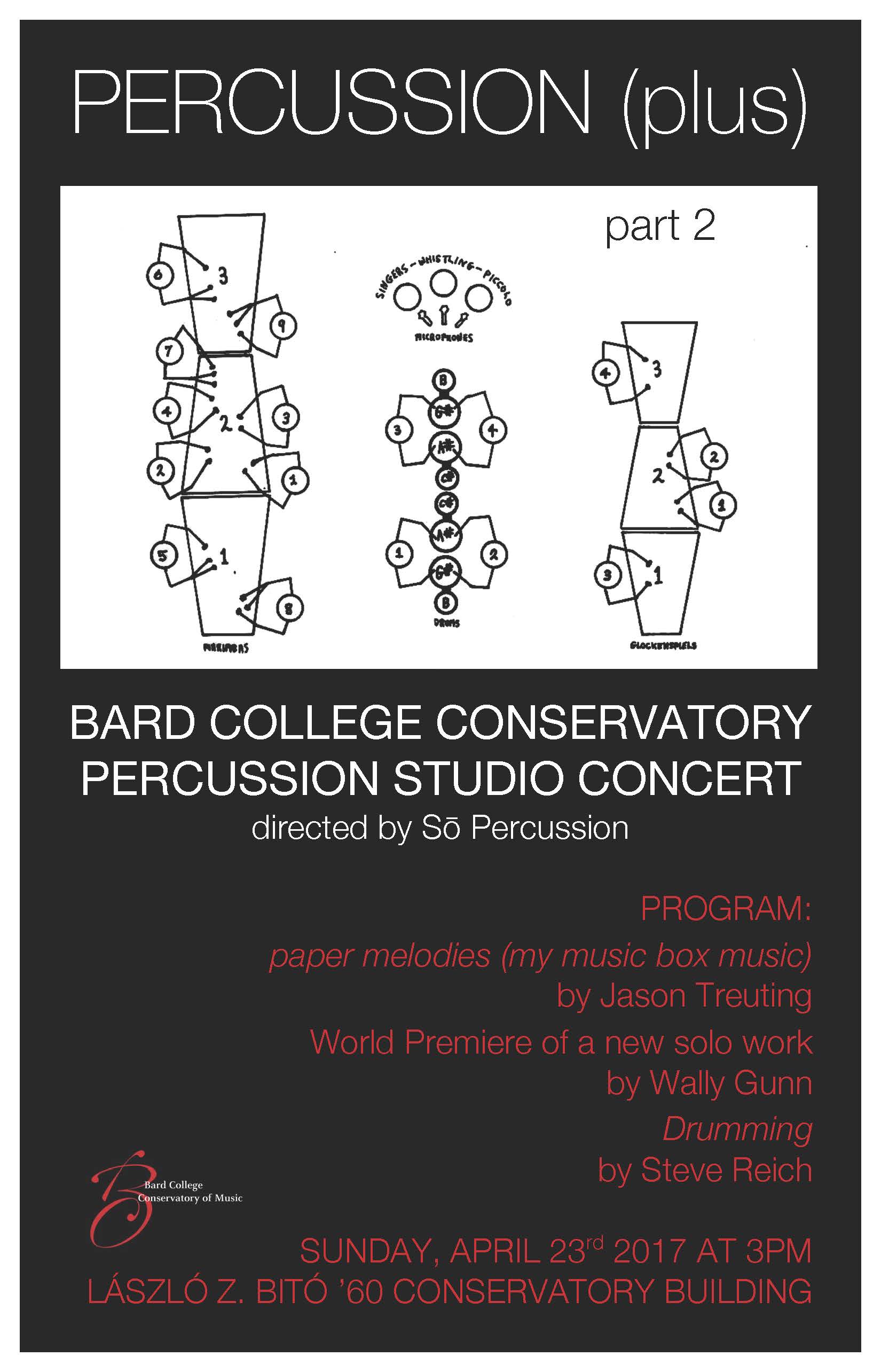 Conservatory Percussion Studio Concert