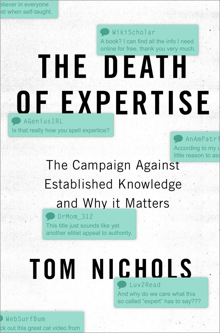 The Death of Expertise: A Conversation with Author Tom Nichols