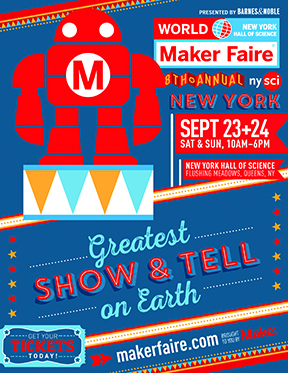 Interested in attending the Maker Faire NYC?
